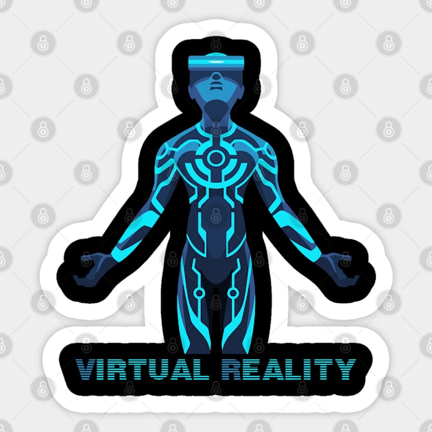 VIRTUAL REALITY Sticker by flightdekker